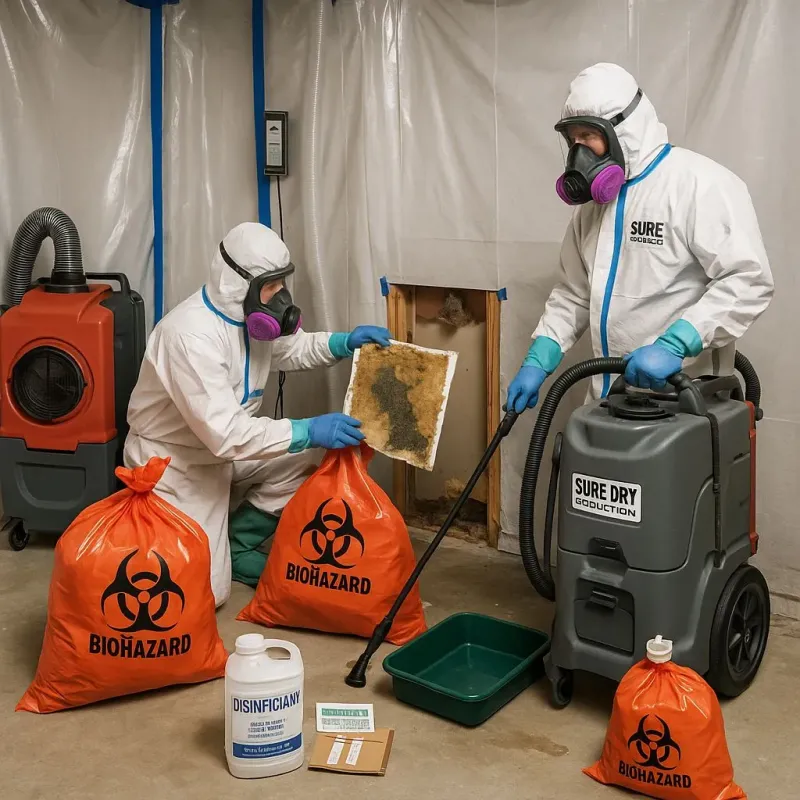 Contaminated Water Handling Protocols process in Gilman, IL